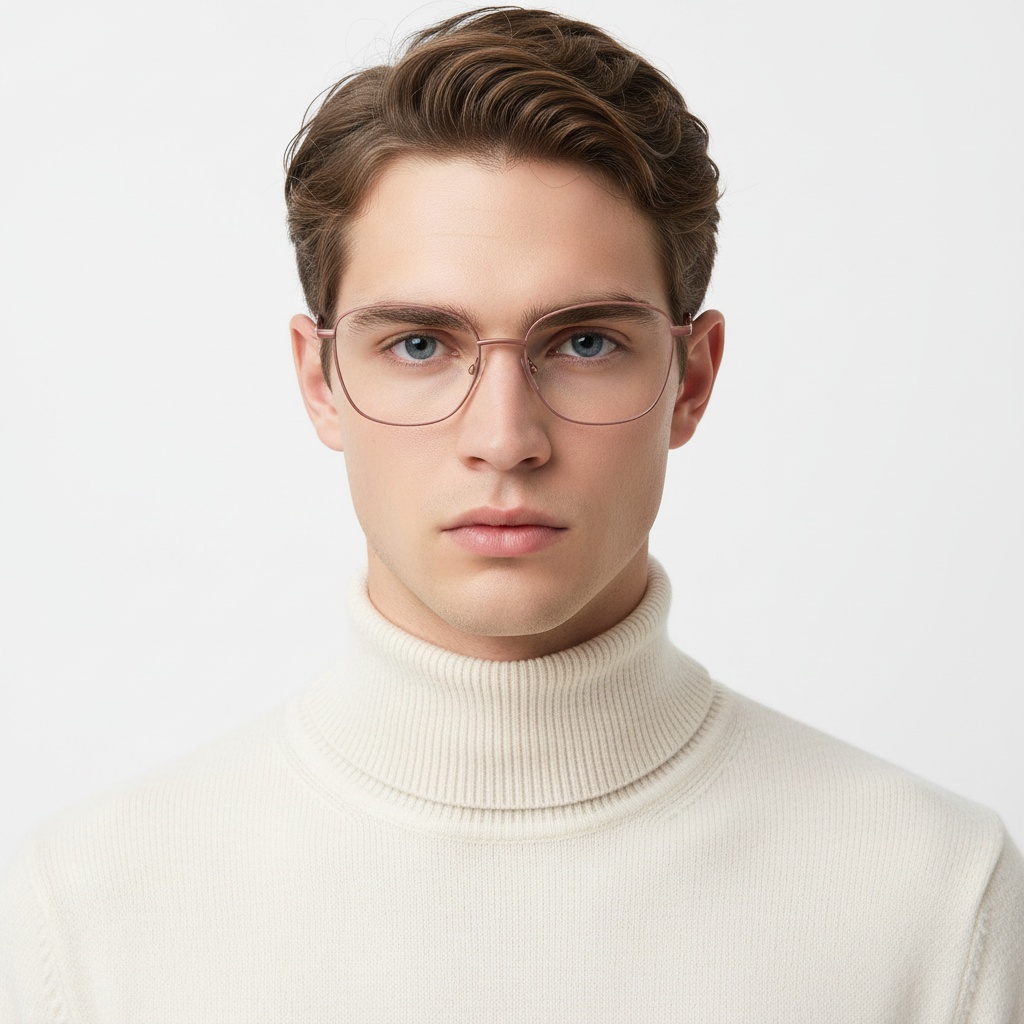 BS2425-0316_Pink_Butterfly_Metal_Glasses_model