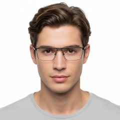 BS2425-0322_Black_Rectangular_Metal_Glasses_model