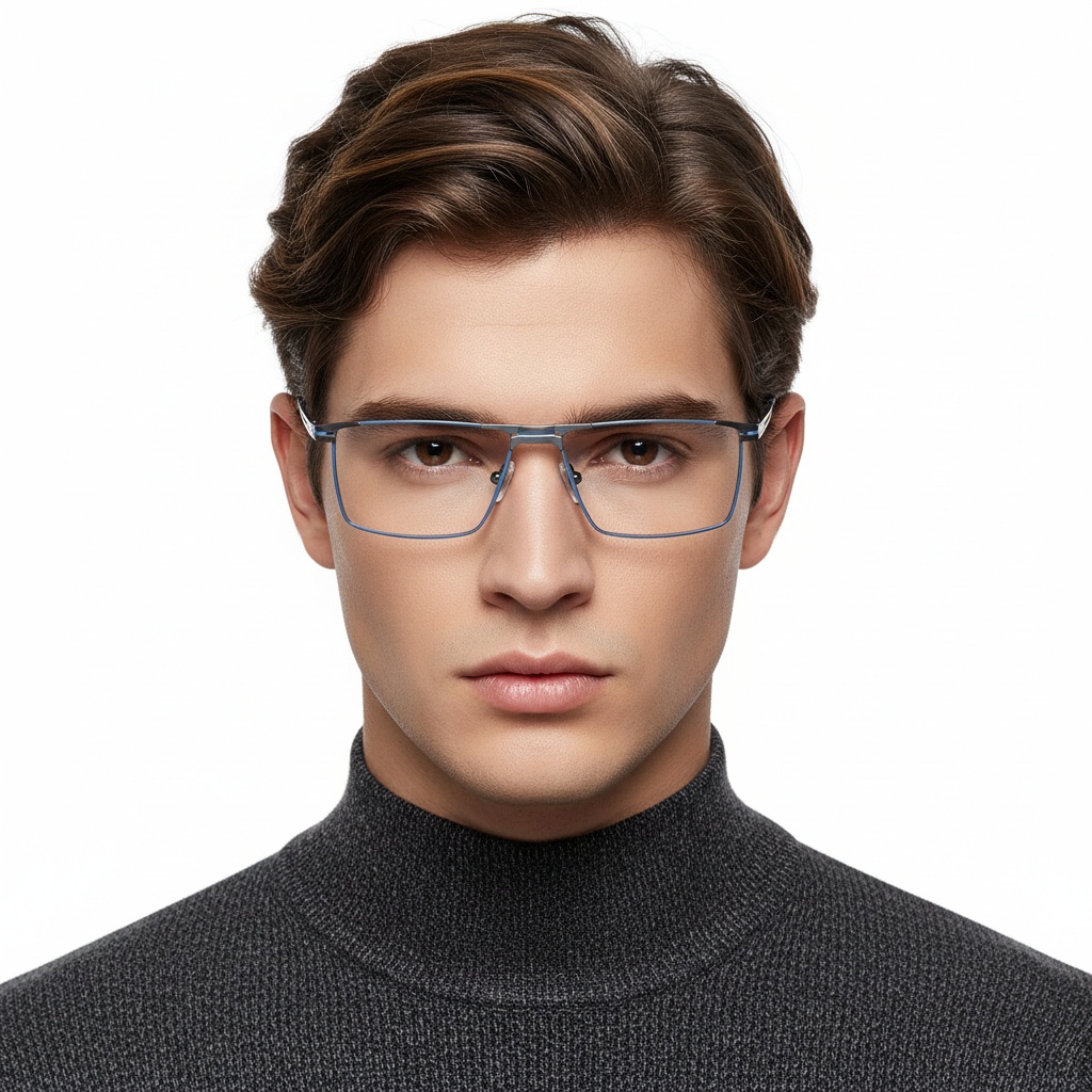 BS2425-0323_Purple_Rectangular_Metal_Glasses_model