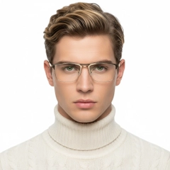 BS2425-0335_Yellow_Rectangular_Metal_Glasses_model