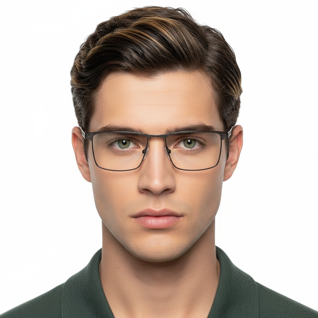 BS2425-0339_Brown_Rectangular_Metal_Glasses_model
