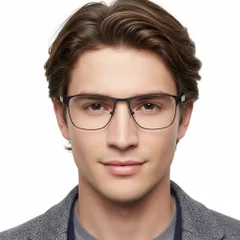 BS2425-0361_Yellow_Rectangular_Metal_Glasses_model