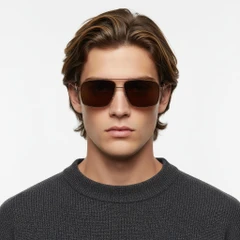 BS2503-0061_Copper_Aviator_Metal_Sunglasses_model