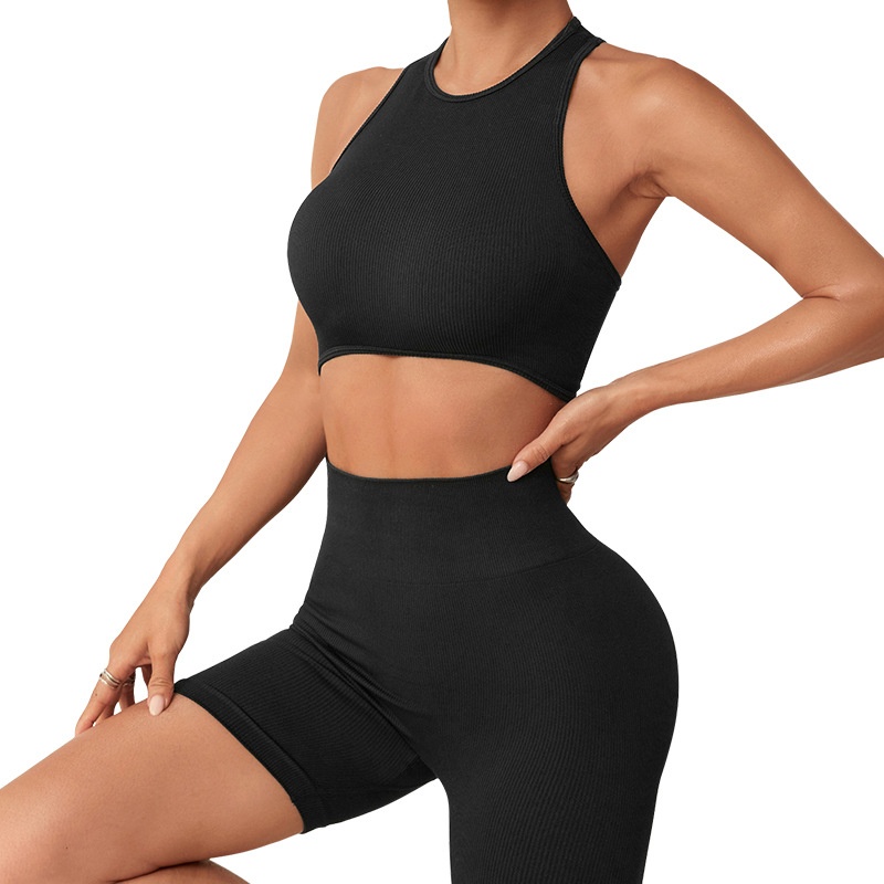 Slimming High-Waisted Quick-Drying Activewear Set for Women