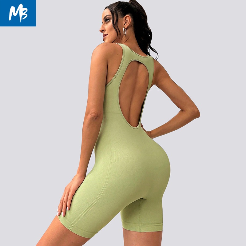 Sexy Slimming Yoga Jumpsuit for Women with Butt-Lifting Fit and Quick-Dry Function