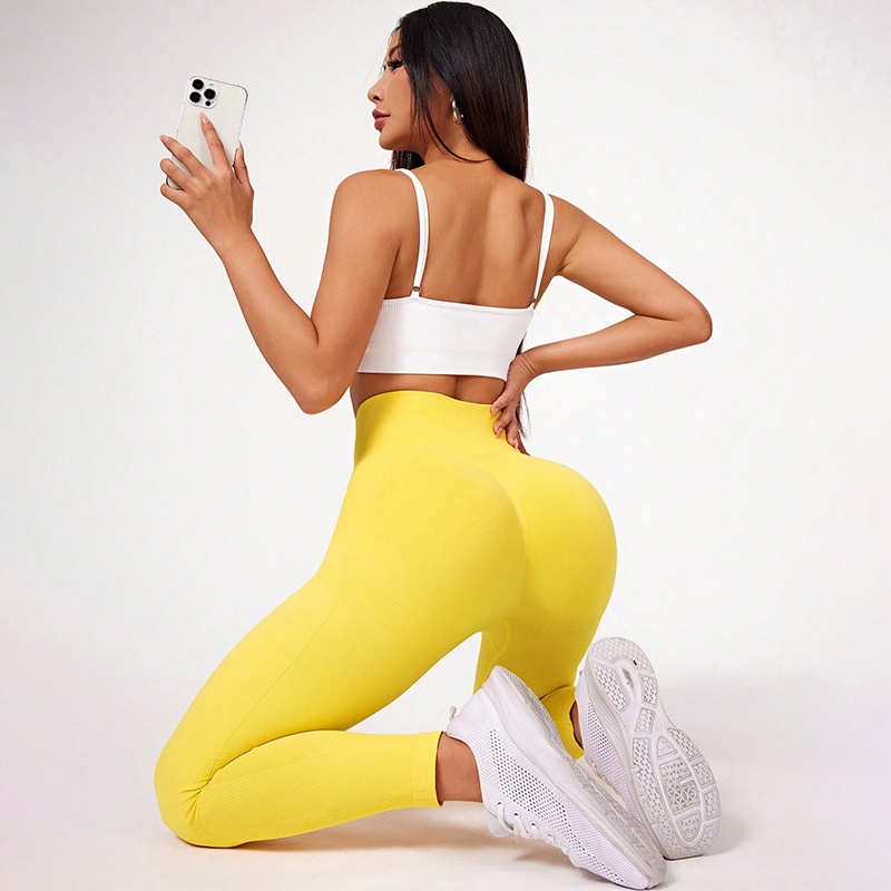 High-Waisted Slimming Yoga Leggings for Women with a Sexy Sculpting Fit