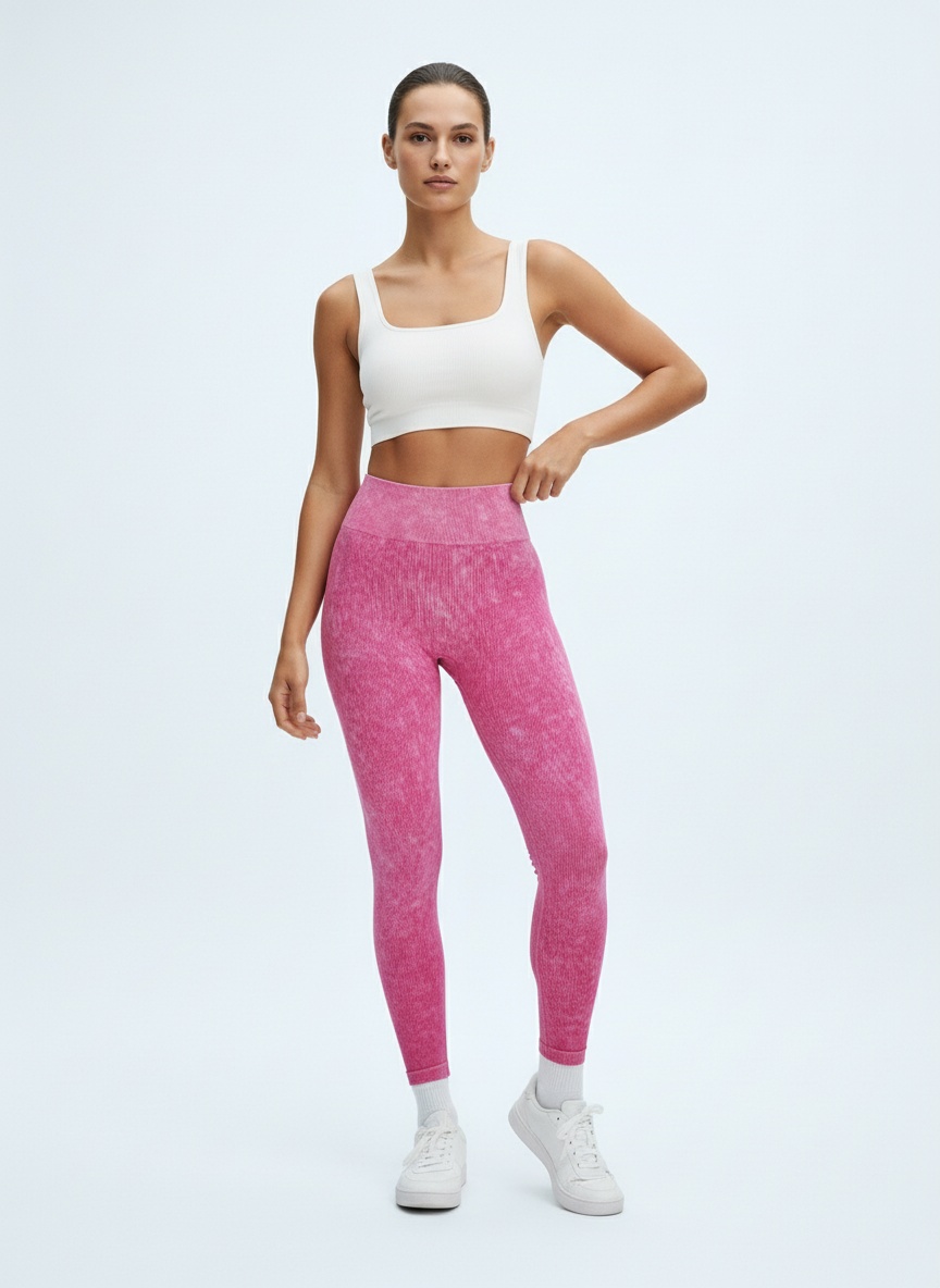 High-waisted afslankende dameslegging met een vormgevende S-vormige pasvorm