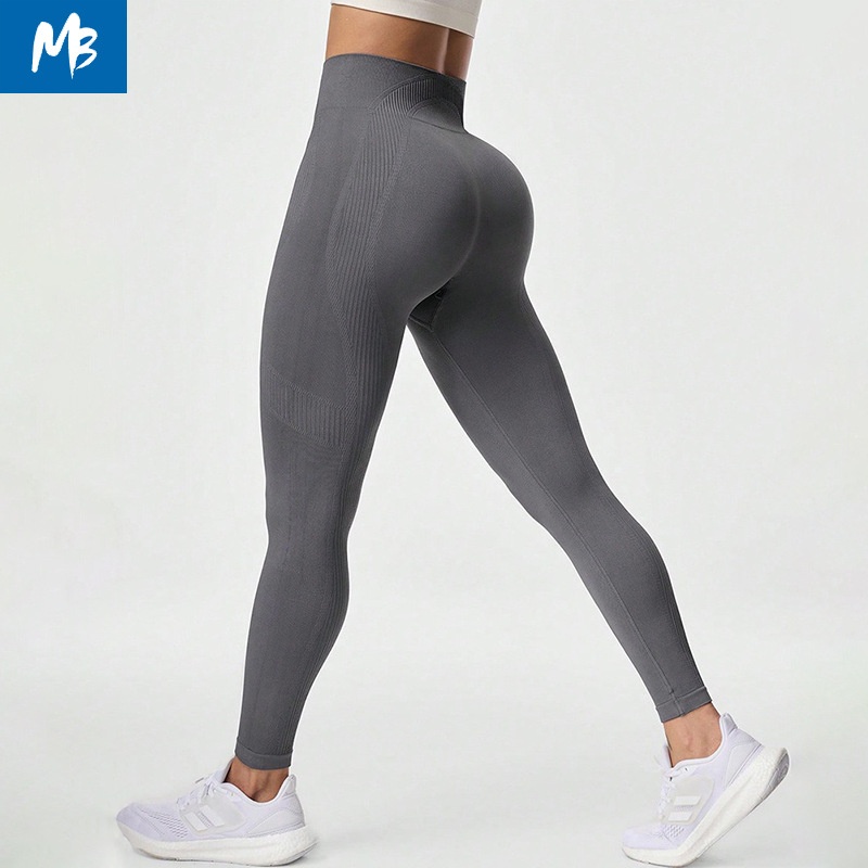 High-Waisted Body-Shaping Cropped Leggings for Women with a Slimming Butt-Lifting Fit