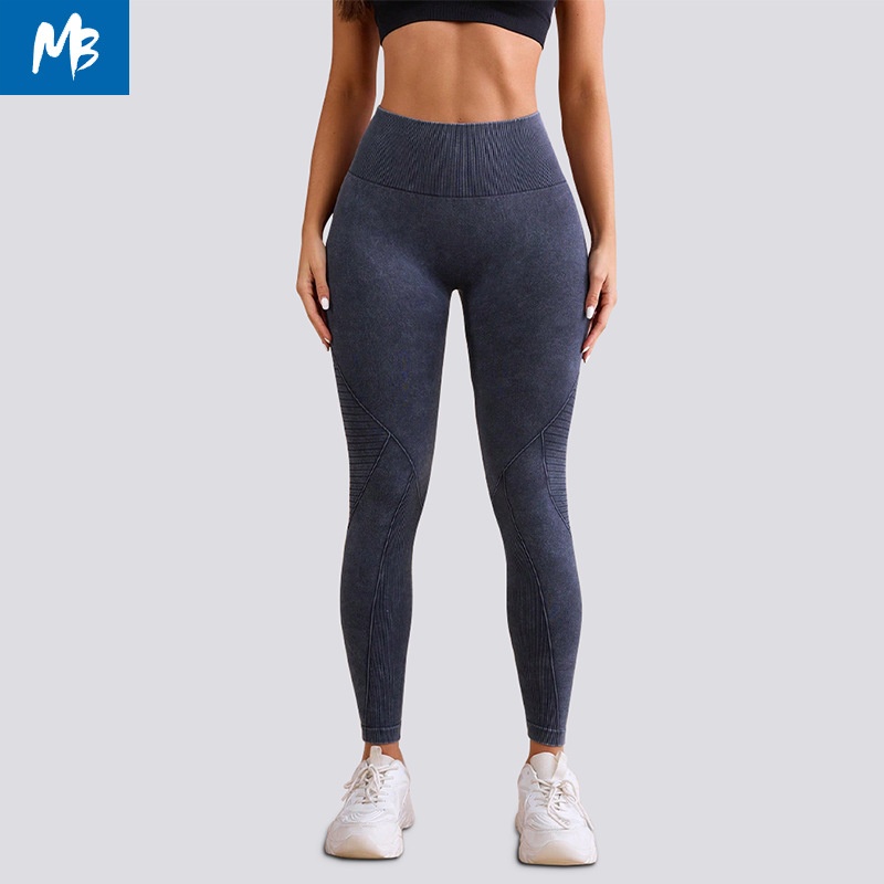High-Waisted Slimming Leggings for Women with Hip-Lifting S-Shape Fit