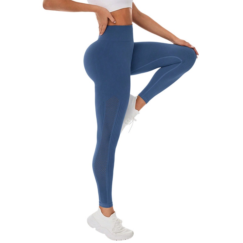 Leggings de yoga de talle alto, efecto levantamiento de glúteos y secado rápido para mujer con tacto de piel natural.