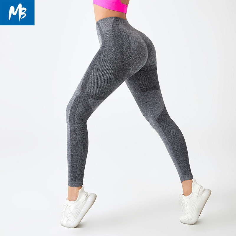 High-Waisted Seamless Slimming Yoga Leggings for Women with a Sexy S-Shape Fit