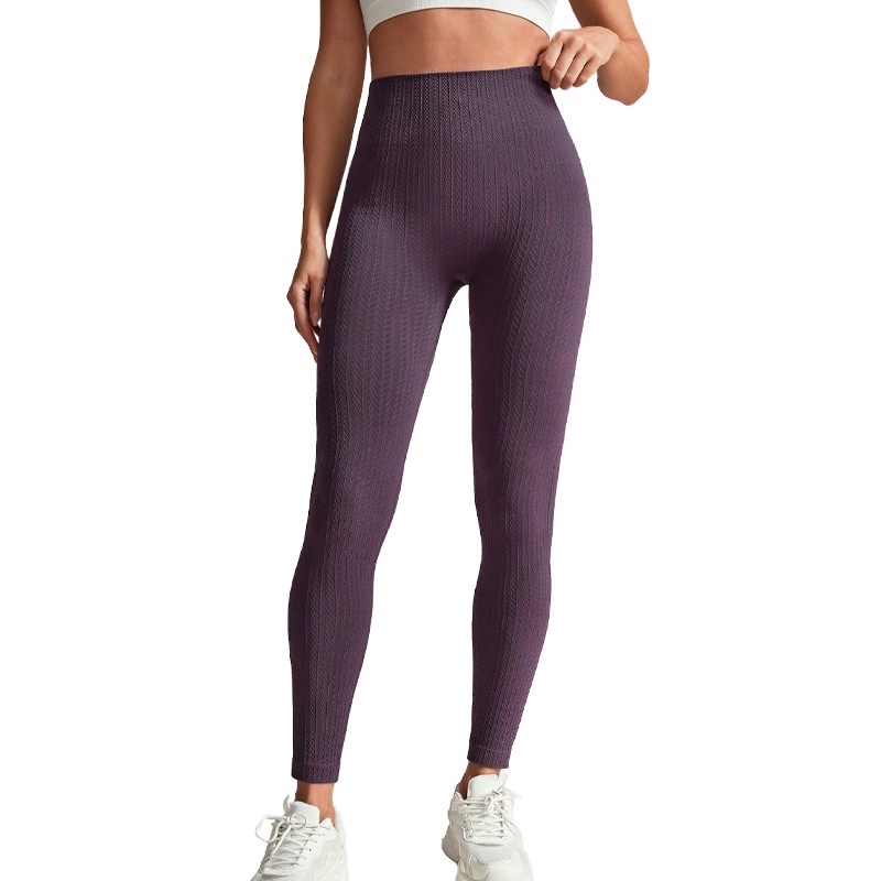 Yoga broek met hoge taille, afslankend effect, sneldrogend en met heuplift voor dames