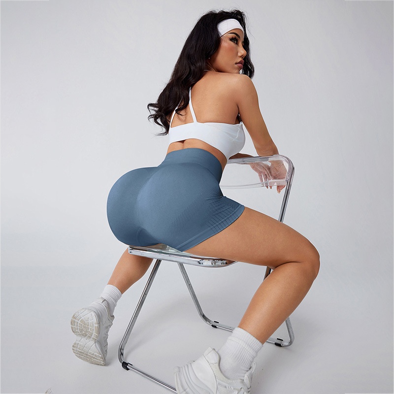 High-Waisted Slimming Yoga Shorts for Women with a Breathable Fit