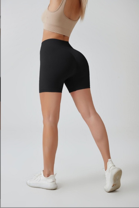 High-Waisted Slimming Quick-Dry Yoga Shorts for Women with a Sexy Butt-Lifting Fit