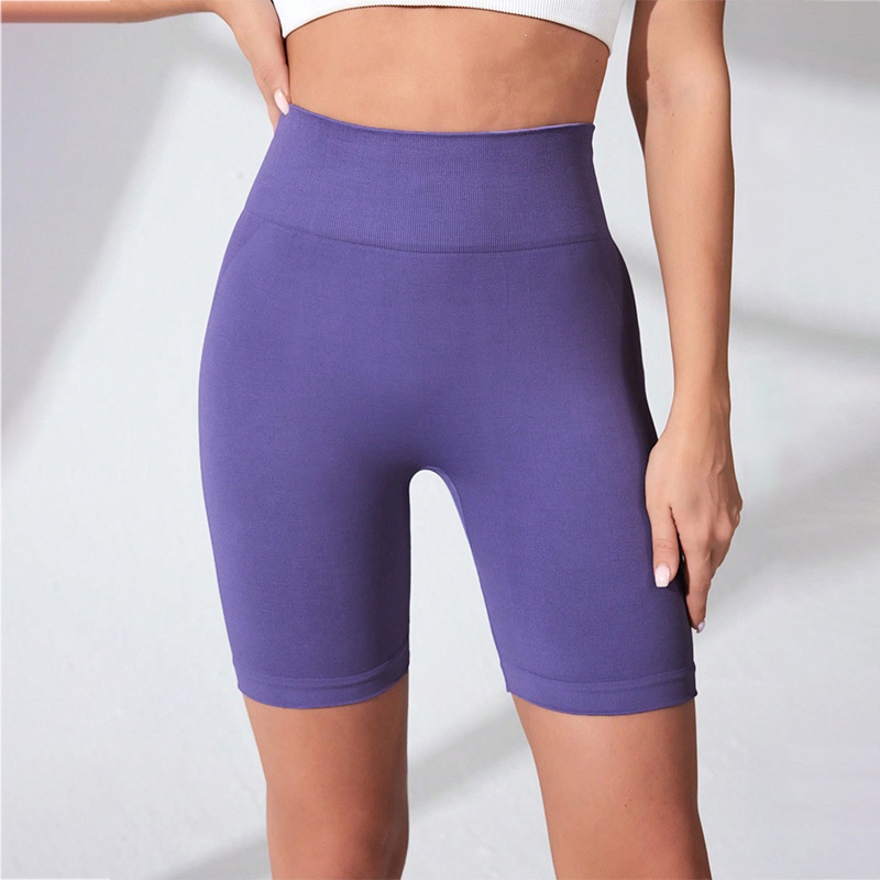 High-Waisted Hip-Lifting Sexy Yoga Shorts for Women with Slimming Fit
