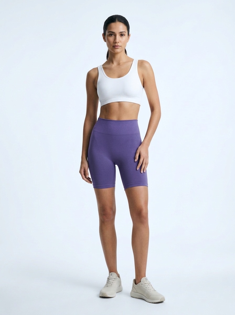 High-Waisted Hip-Lifting Sexy Yoga Shorts for Women with Slimming Fit