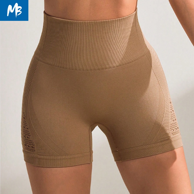 High-Waisted Tie-Dye Slimming Yoga Shorts for Women with a Sexy S-Shape Fit