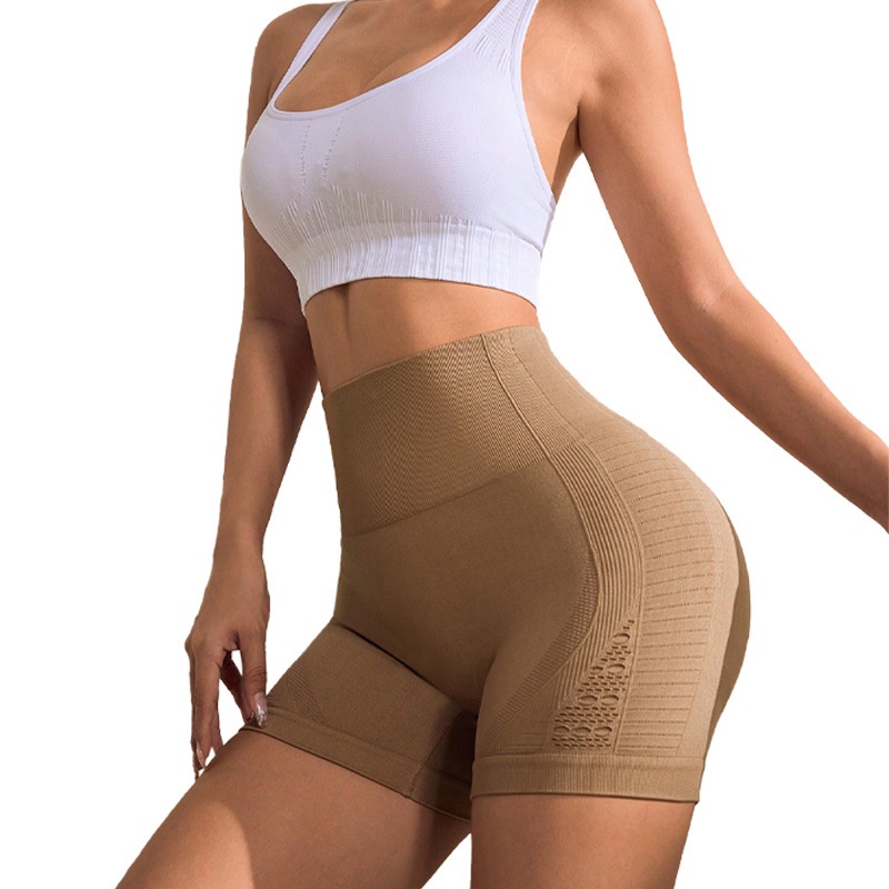 High-Waisted Tie-Dye Slimming Yoga Shorts for Women with a Sexy S-Shape Fit