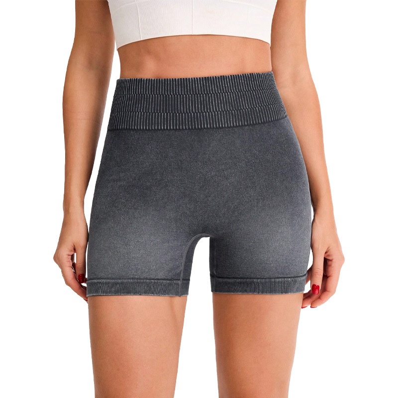 High-Waisted Slimming Yoga Shorts for Women with Peach-Lift and Tummy Control Effect