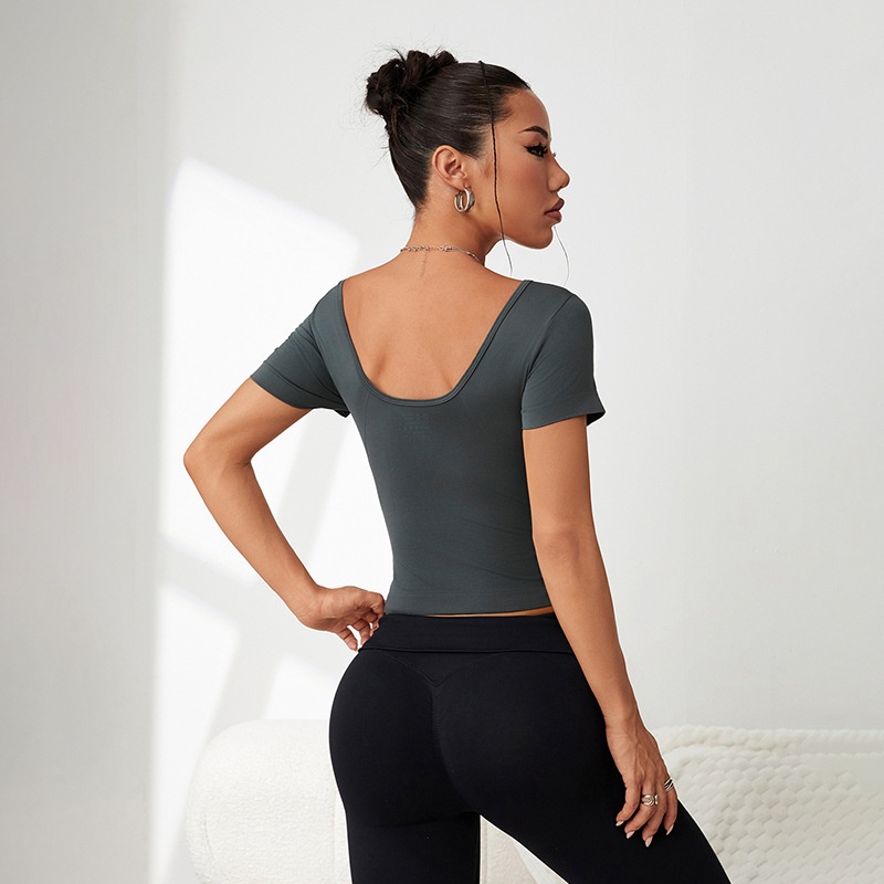 Slimming Ultra-Thin Breathable Women's T-Shirt for Summer Fitness and Casual Sports