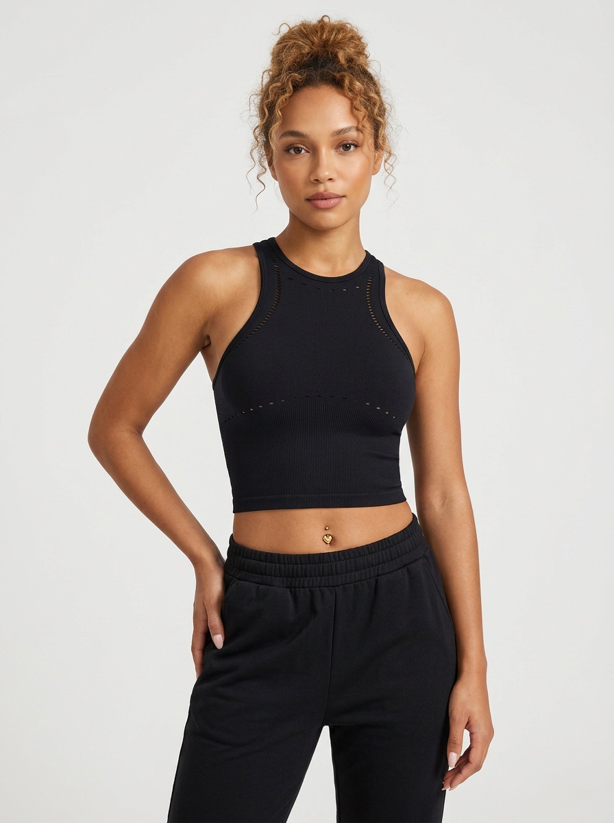 Chaleco deportivo sexy y reductor con absorción de impactos para mujer, transpirable y con soporte.