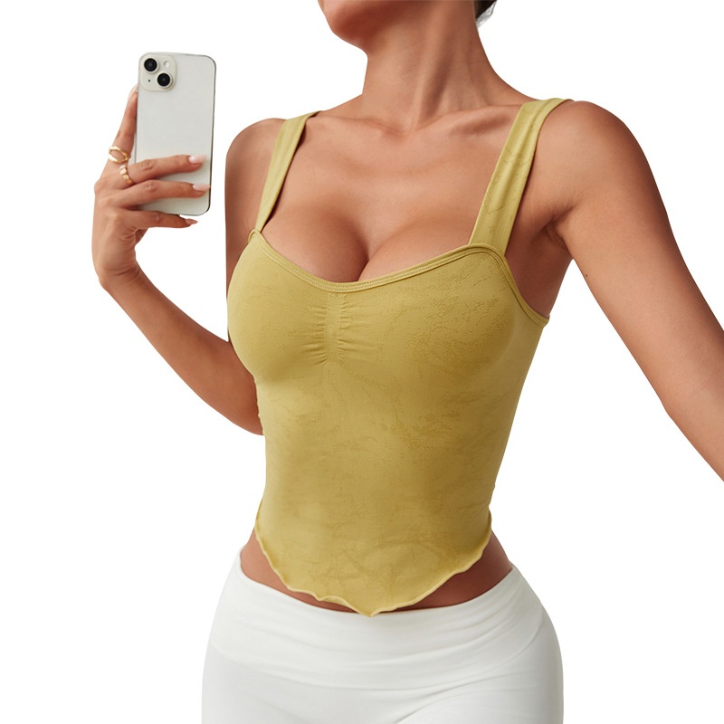 Halter Neck Sexy Open-Back Tank Top for Women with a Slimming Fit
