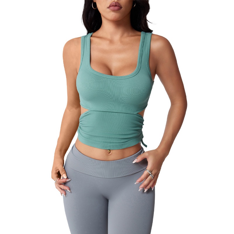 Slimming Quick-Dry Yoga Vest for Women's Casual Outdoor Fitness