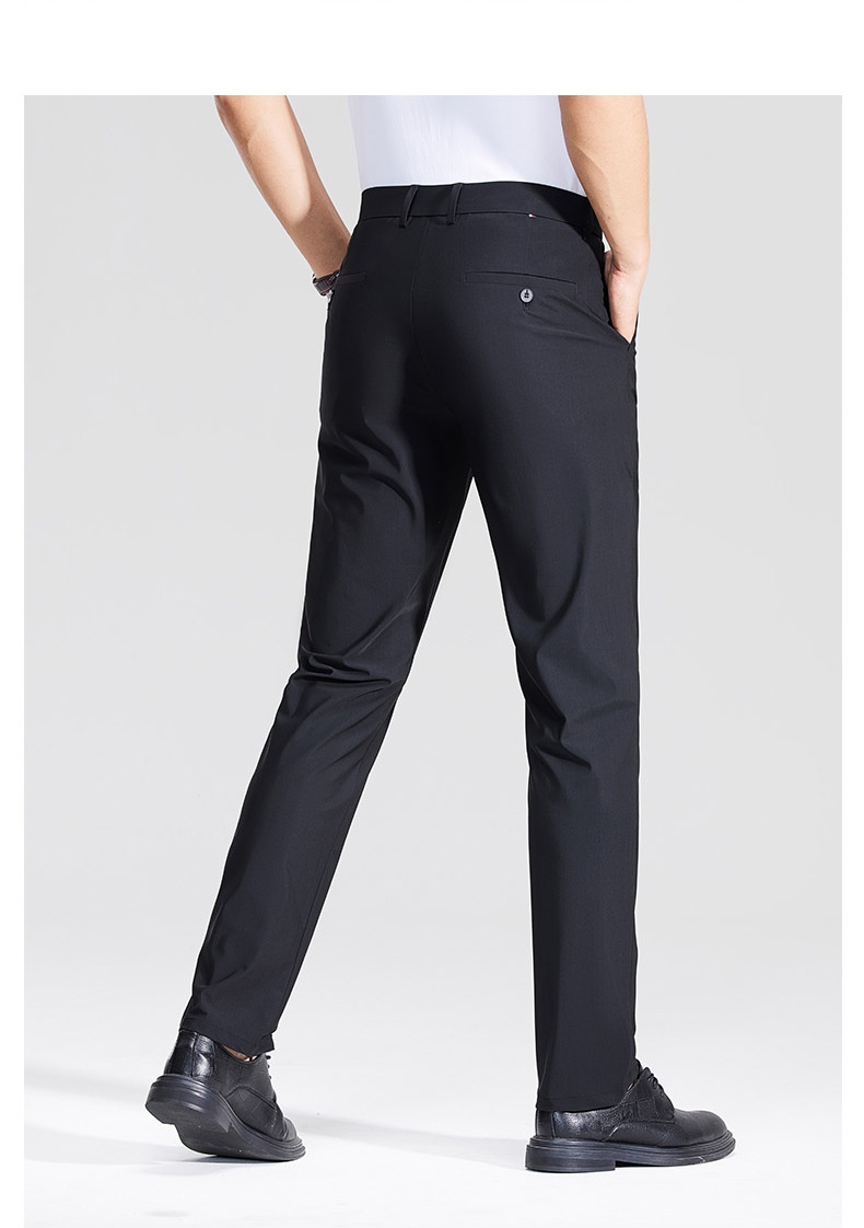 Men's Stretch Casual Dress Pants Slim Fit