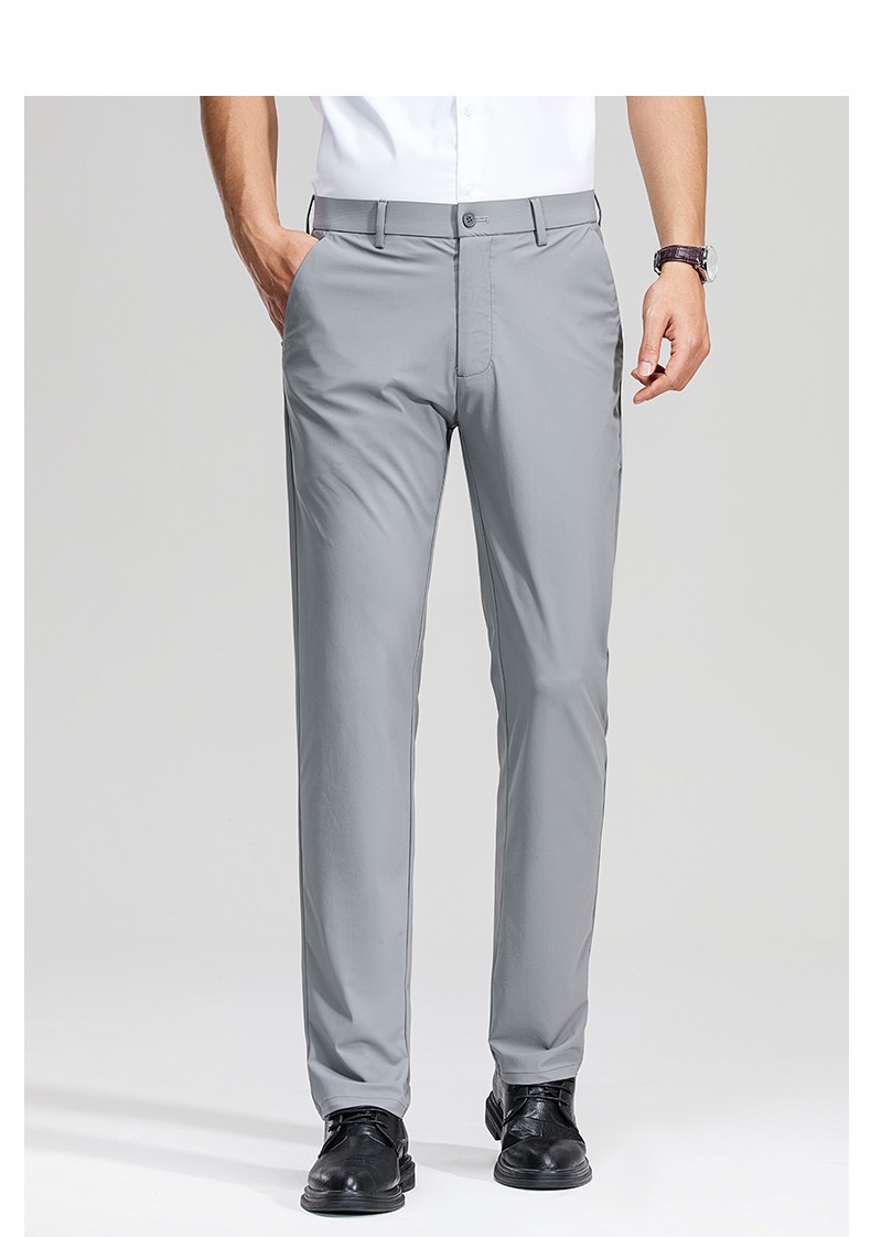 Men's Stretch Casual Dress Pants Slim Fit