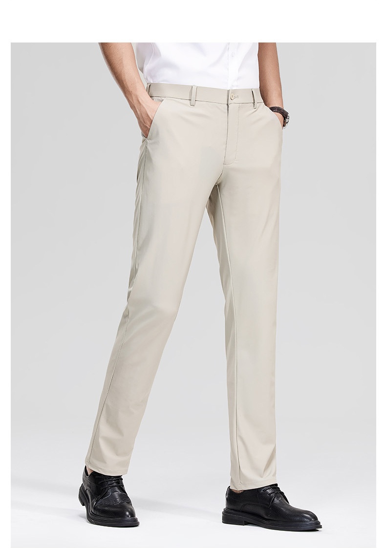 Men's Stretch Casual Dress Pants Slim Fit
