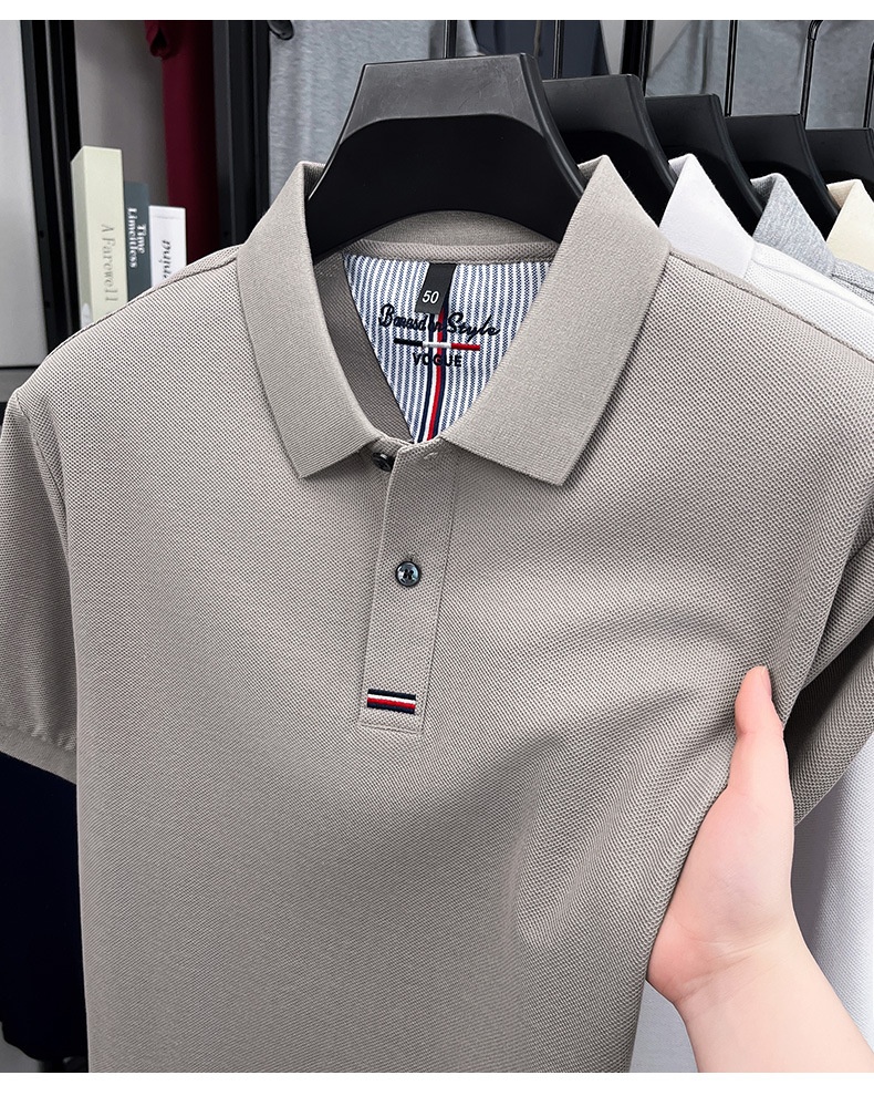 Men's Short-Sleeve Pique Polo Shirt
