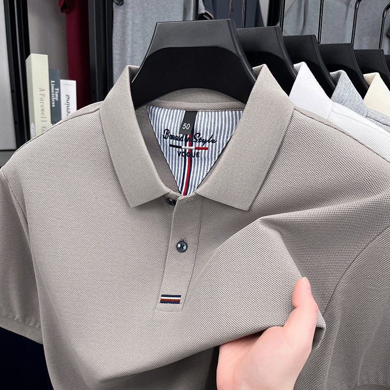 Men's Short-Sleeve Pique Polo Shirt