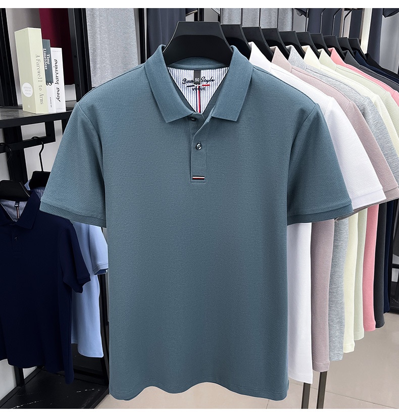 Men's Short-Sleeve Pique Polo Shirt