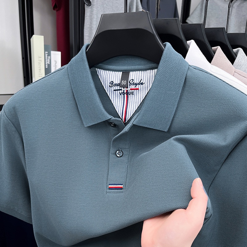 Men's Short-Sleeve Pique Polo Shirt