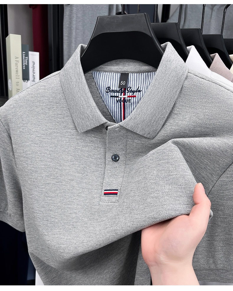 Men's Short-Sleeve Pique Polo Shirt