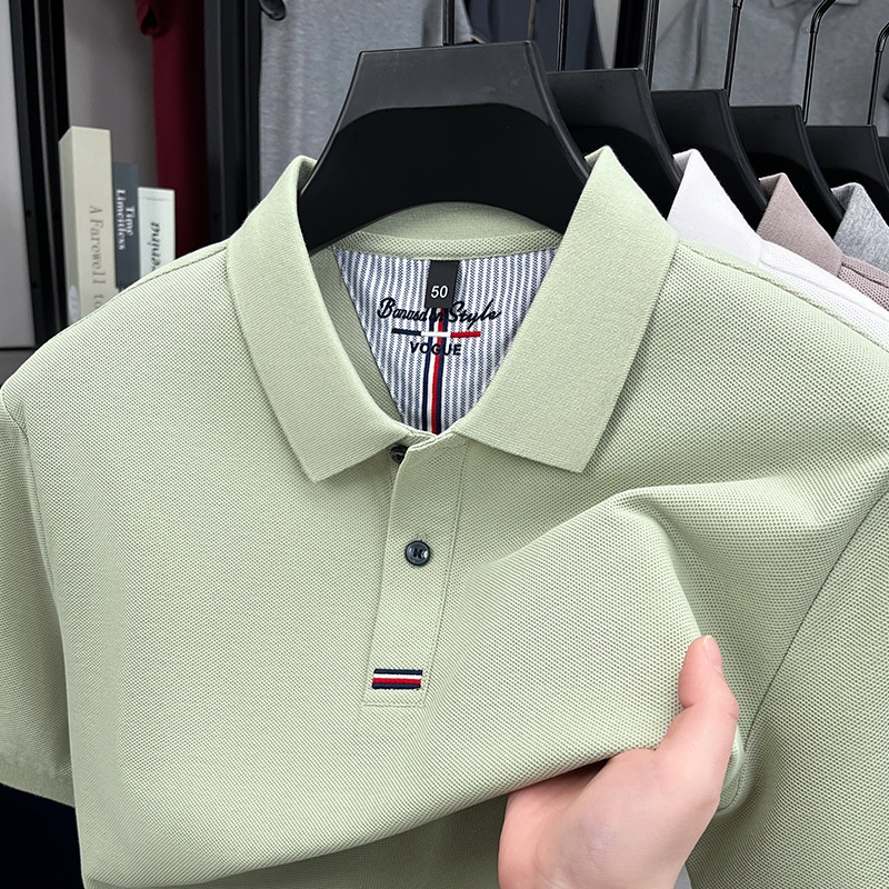 Men's Short-Sleeve Pique Polo Shirt