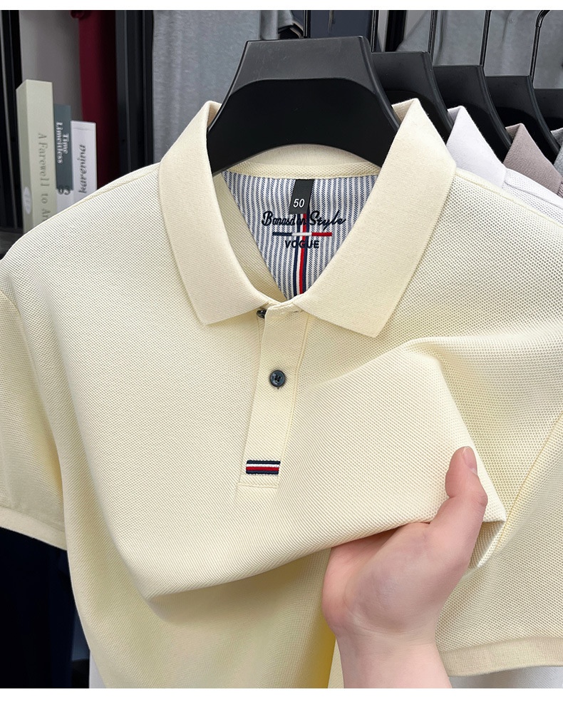 Men's Short-Sleeve Pique Polo Shirt