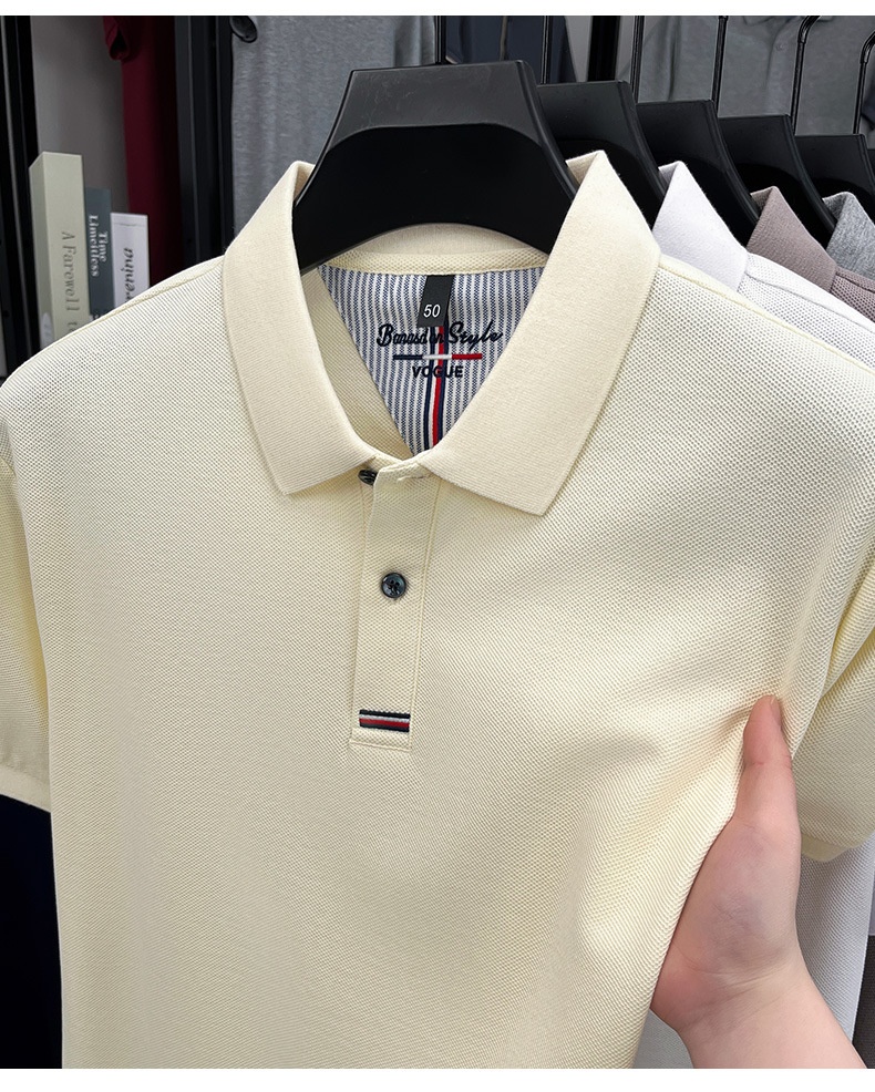 Men's Short-Sleeve Pique Polo Shirt