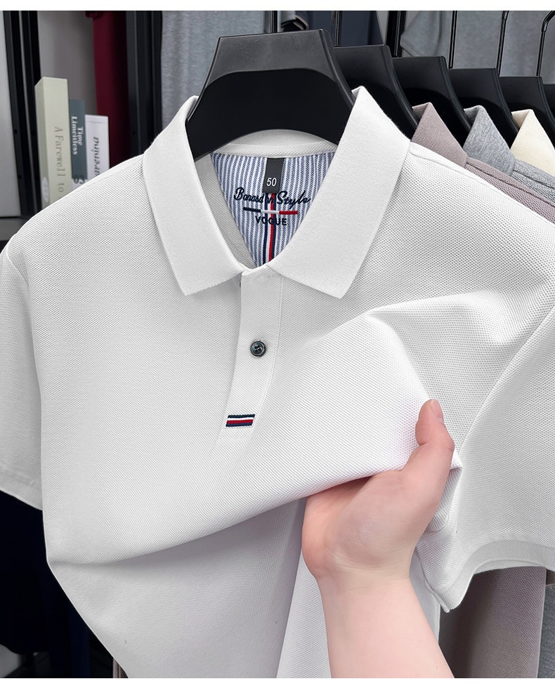 Men's Short-Sleeve Pique Polo Shirt