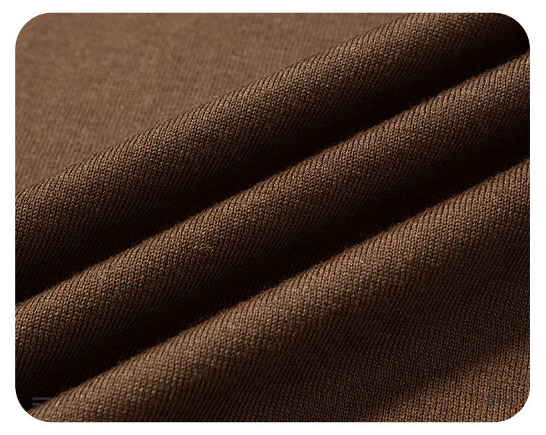 Men's Short Sleeve Buttonless Knit Polo Shirt