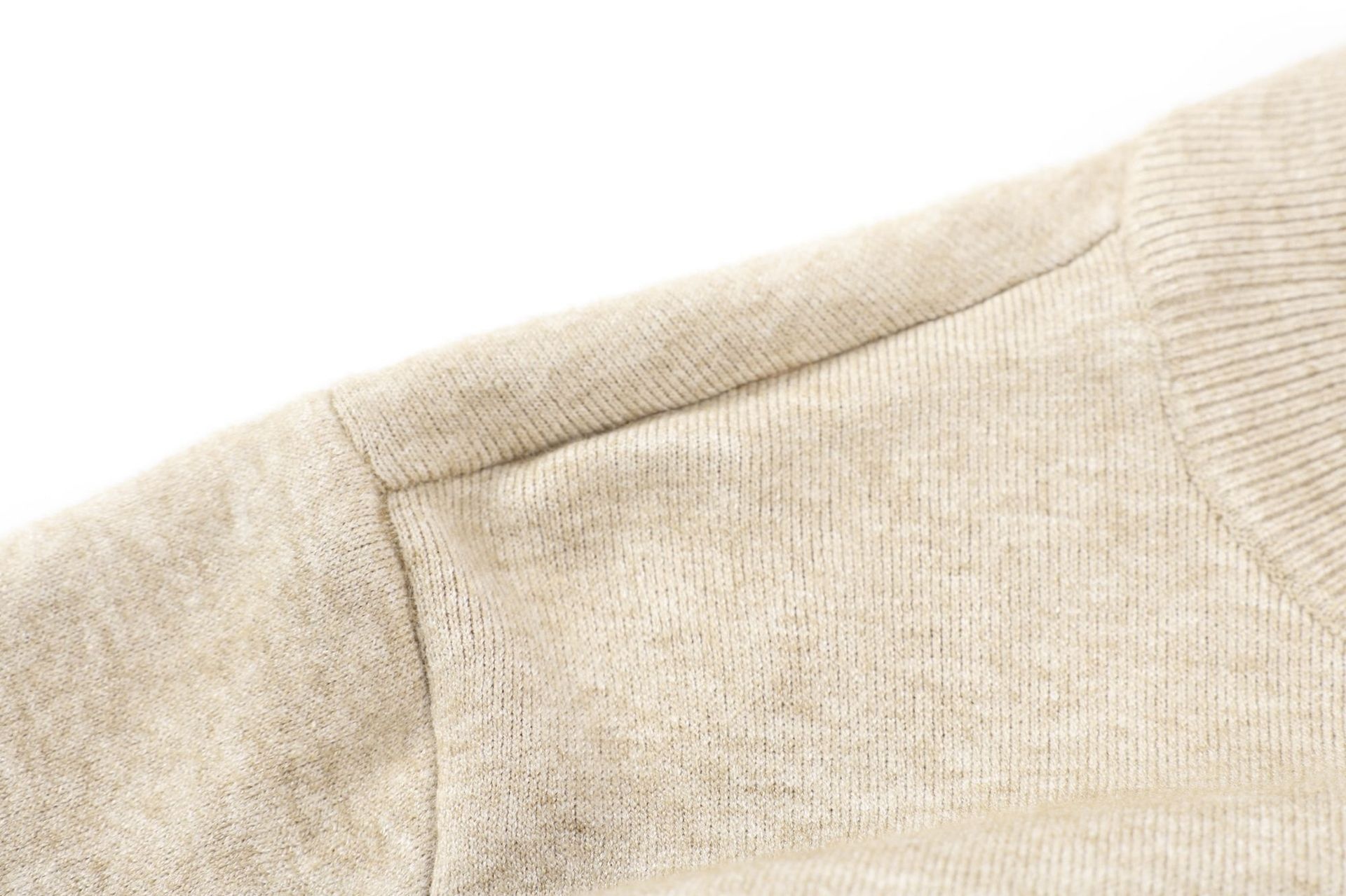 Men's Mock Neck Long Sleeve Knit Sweater