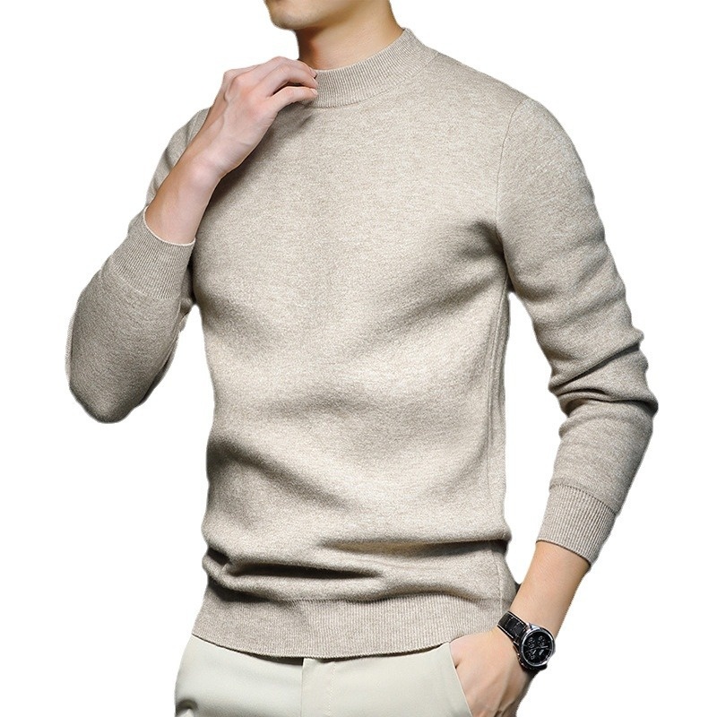 Men's Mock Neck Sweater