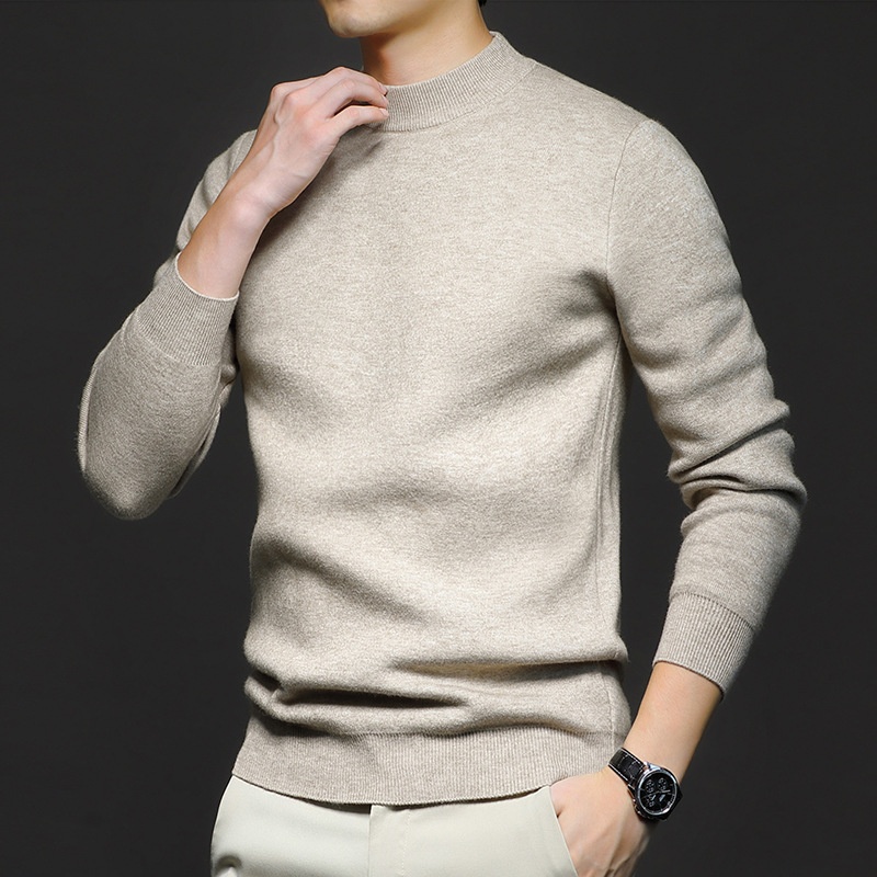 Men's Mock Neck Sweater
