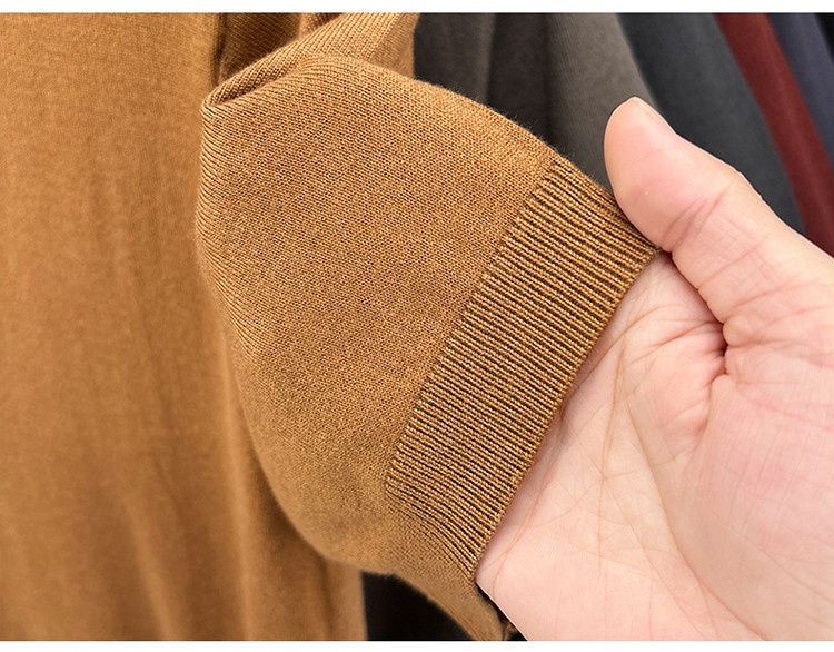 Men's Fine Knit Short-Sleeve Crewneck T-Shirt