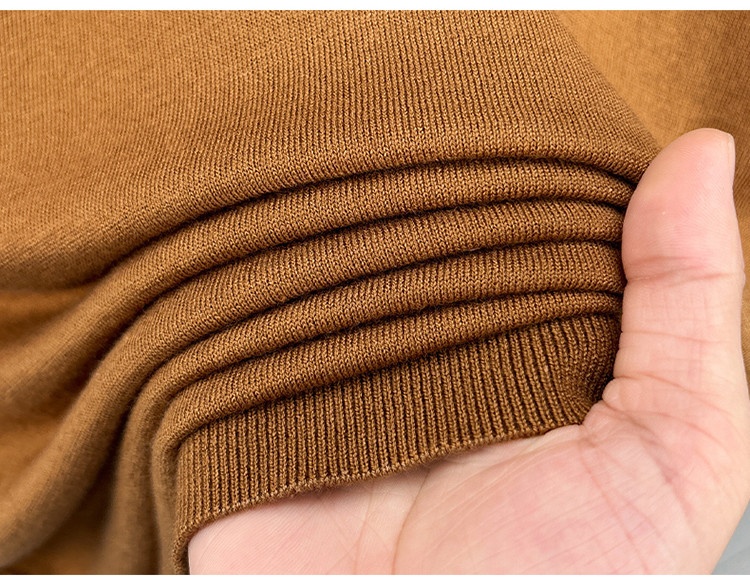 Men's Fine Knit Short-Sleeve Crewneck T-Shirt