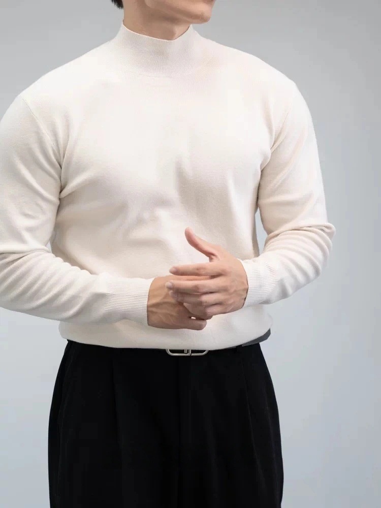 Men's Long Sleeve Knit Sweater