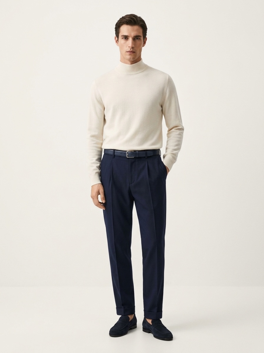 Men's Long Sleeve Knit Sweater