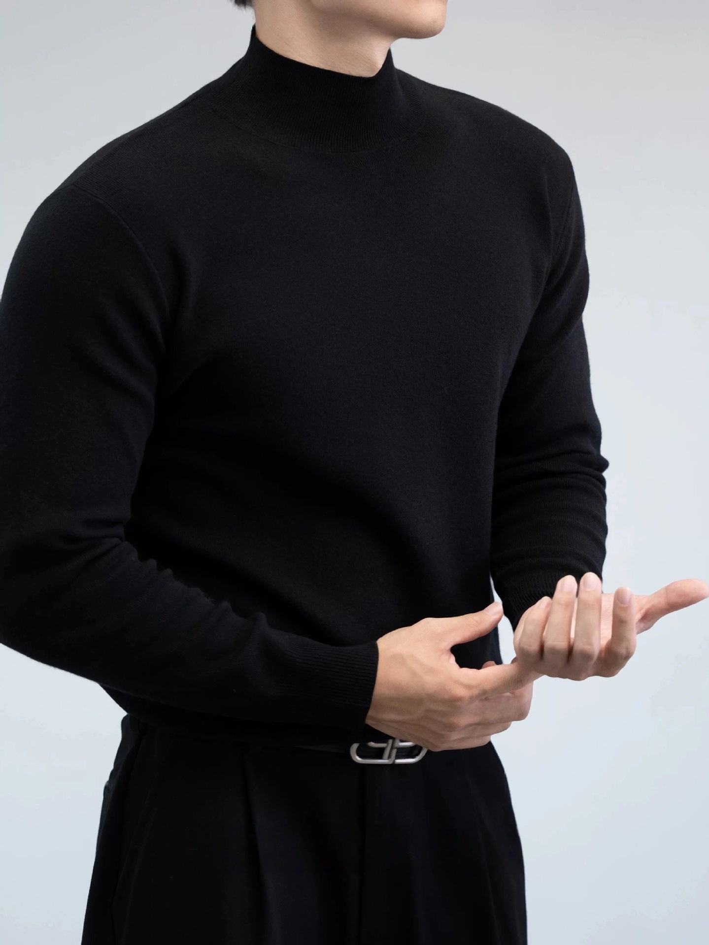 Men's Long Sleeve Knit Sweater