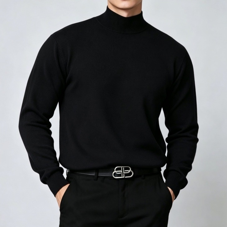 Men's Long Sleeve Knit Sweater