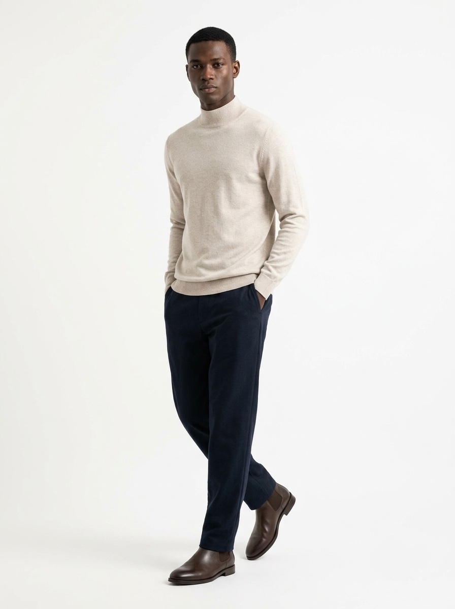 Men's Long Sleeve Knit Sweater